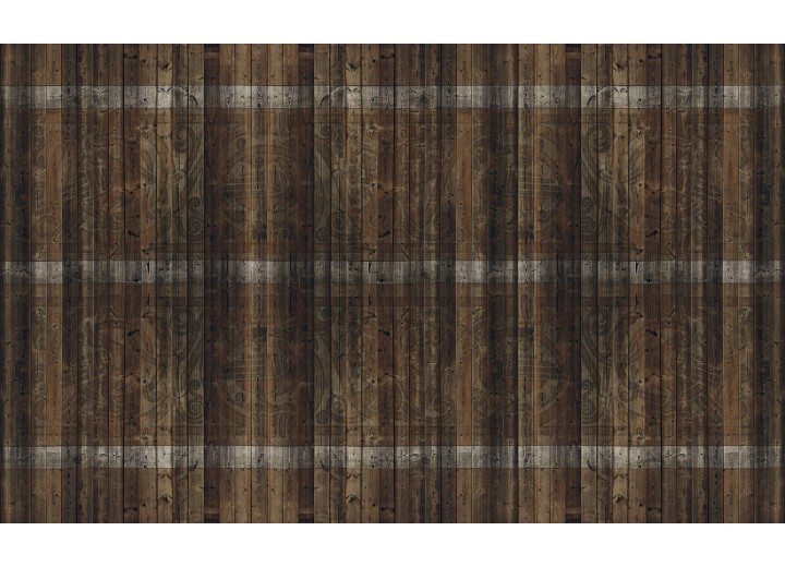 Fotobehang Vlies | Hout, Landelijk | Bruin | 254x184cm