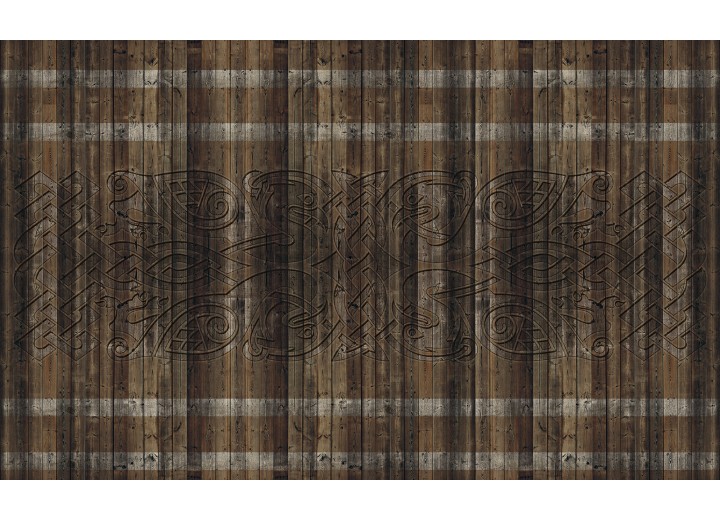Fotobehang Vlies | Hout, Landelijk | Bruin | 254x184cm