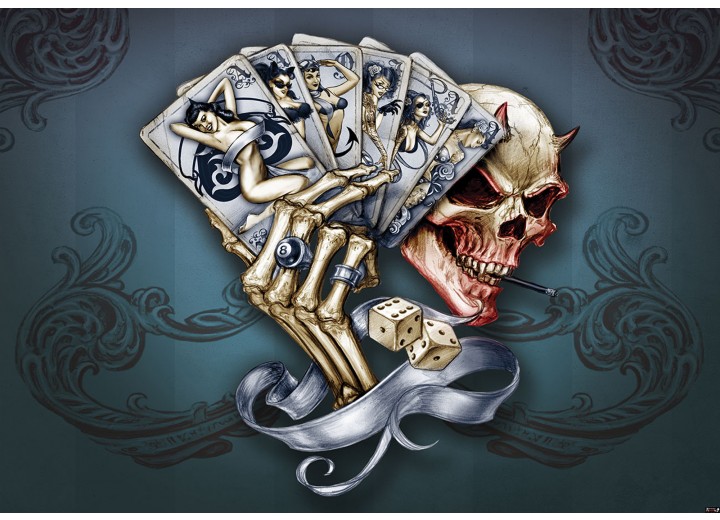 Fotobehang Vlies | Alchemy Gothic | Grijs | 254x184cm