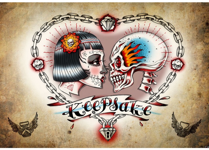 Fotobehang Vlies | Alchemy Gothic | Bruin | 254x184cm