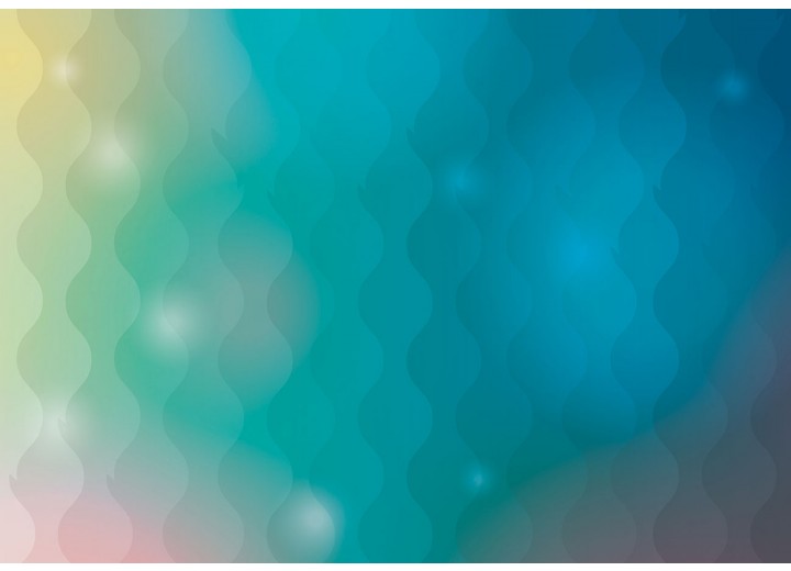 Fotobehang Vlies | Abstract | Groen, Blauw | 254x184cm