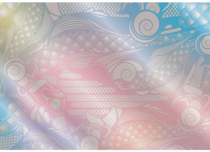 Fotobehang Vlies | Bloemen, Orchidee | Bruin | 254x184cm