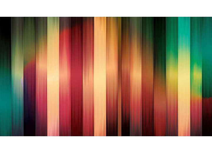 Fotobehang Vlies | Abstract | Rood, Geel | 254x184cm