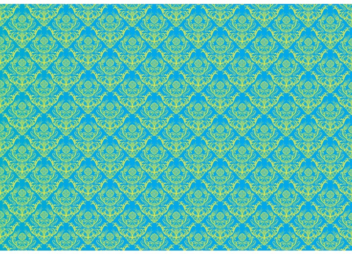 Fotobehang Vlies | Klassiek | Blauw | 254x184cm