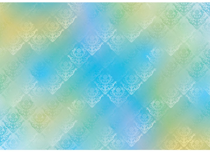 Fotobehang Vlies | Klassiek | Blauw, Groen | 254x184cm