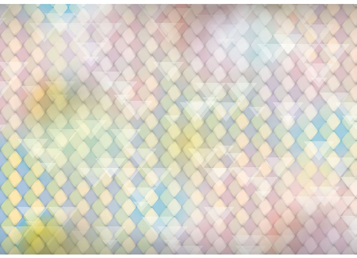 Fotobehang Vlies | Abstract | Geel, Groen | 254x184cm