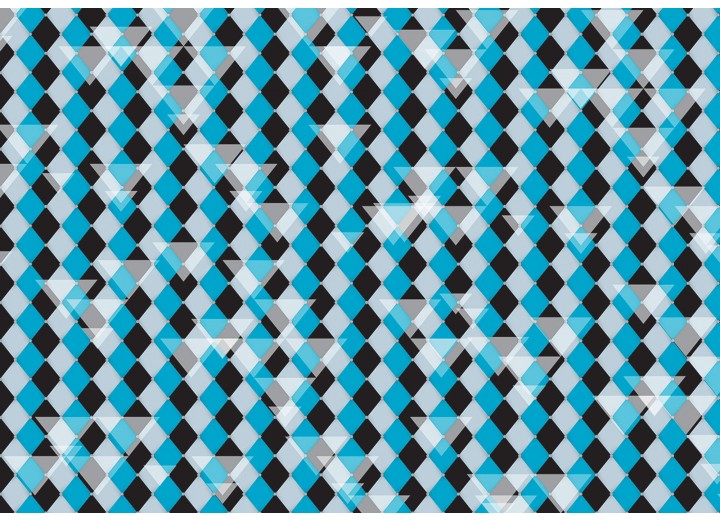 Fotobehang Vlies | Abstract | Blauw, Grijs | 254x184cm