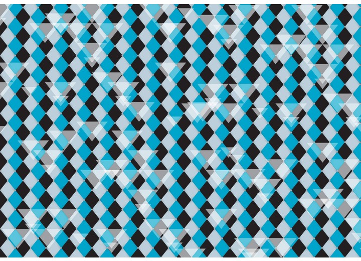 Fotobehang Vlies | Abstract | Blauw, Grijs | 254x184cm