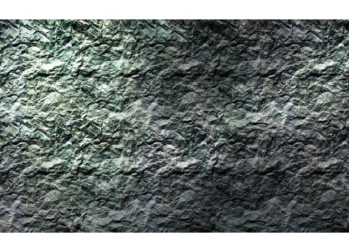 Fotobehang Vlies | Muur | Grijs, Groen | 254x184cm