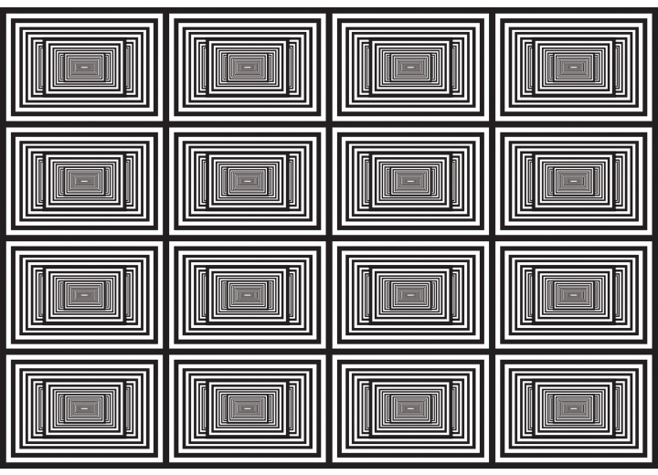 Fotobehang Vlies | Design | Zwart, Wit | 254x184cm