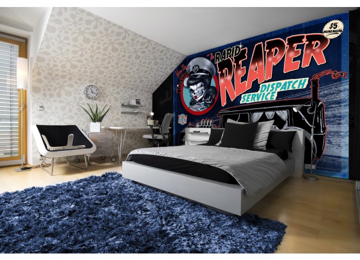 Fotobehang Papier Alchemy Gothic | Zwart, Grijs | 368x254cm