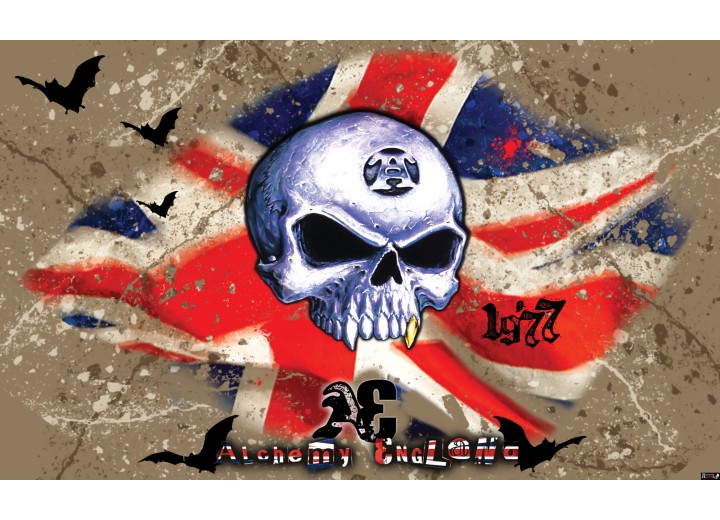 Fotobehang Vlies | Alchemy Gothic | Rood | 254x184cm