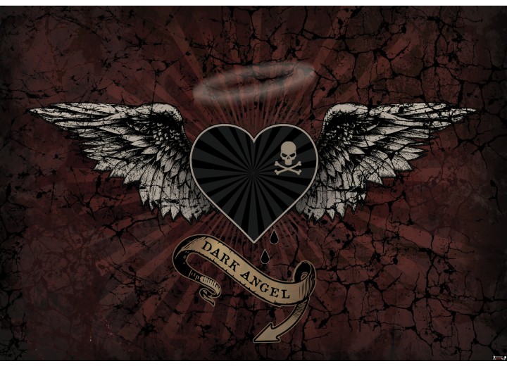 Fotobehang Vlies | Alchemy Gothic | Zwart | 254x184cm