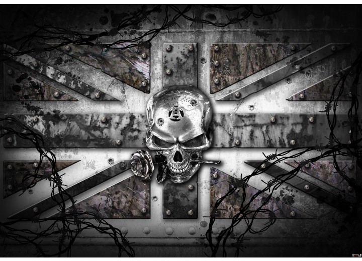 Fotobehang Vlies | Alchemy Gothic | Grijs | 254x184cm