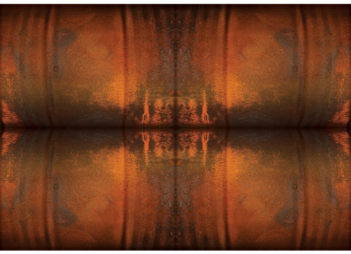 Fotobehang Vlies | Landelijk | Bruin, Oranje | 254x184cm