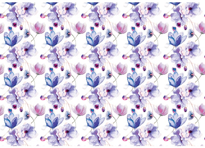 Fotobehang Vlies | Bloemen, Klassiek | Roze | 254x184cm