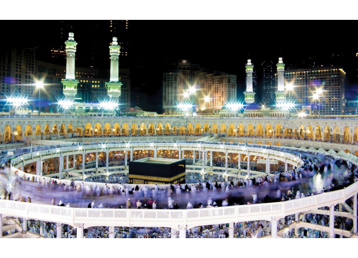 Fotobehang Vlies | Steden | Paars | 254x184cm