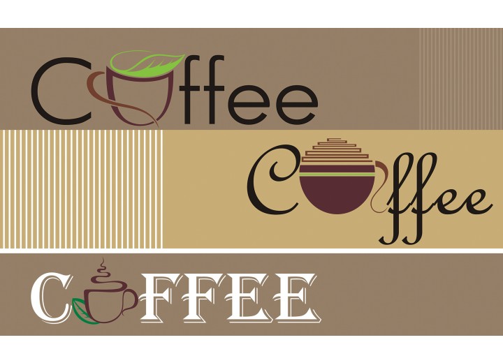 Fotobehang Vlies | Koffie, Keuken | Bruin | 254x184cm