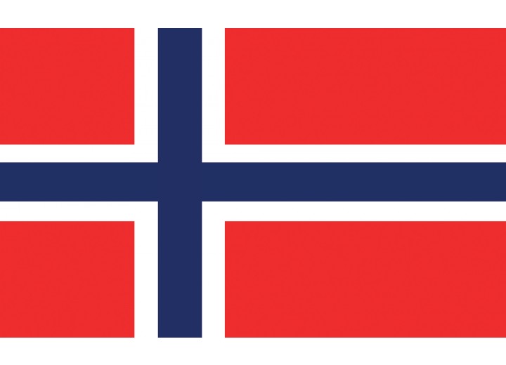 Fotobehang Vlies | Vlag | Wit, Rood | 254x184cm