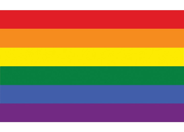 Fotobehang Vlies | Vlag | Geel, Oranje | 254x184cm