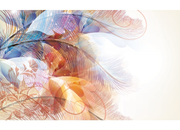 Fotobehang Vlies | Abstract | Crème | 254x184cm