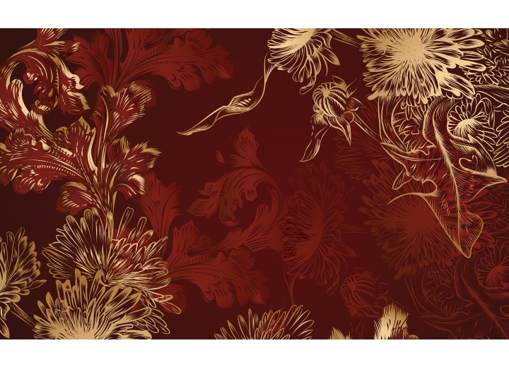 Fotobehang Vlies | Abstract | Bruin | 254x184cm