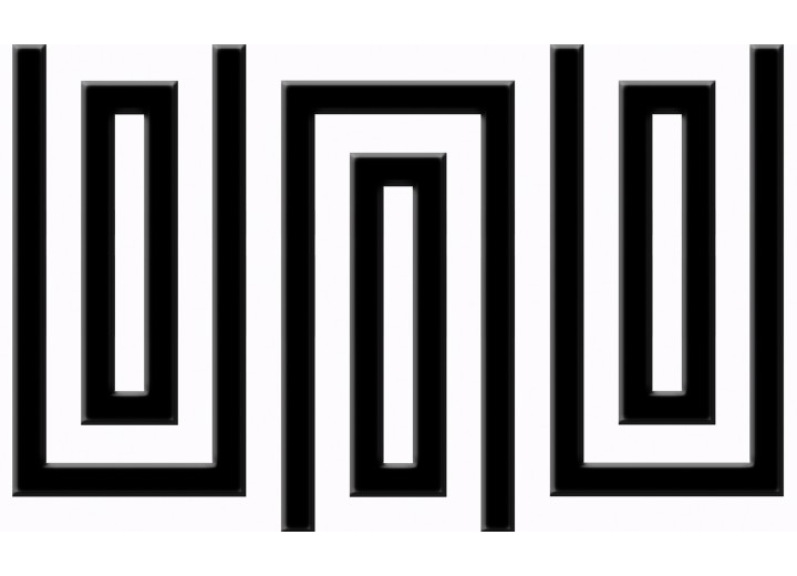 Fotobehang Vlies | Stenen | Zwart, Wit | 254x184cm