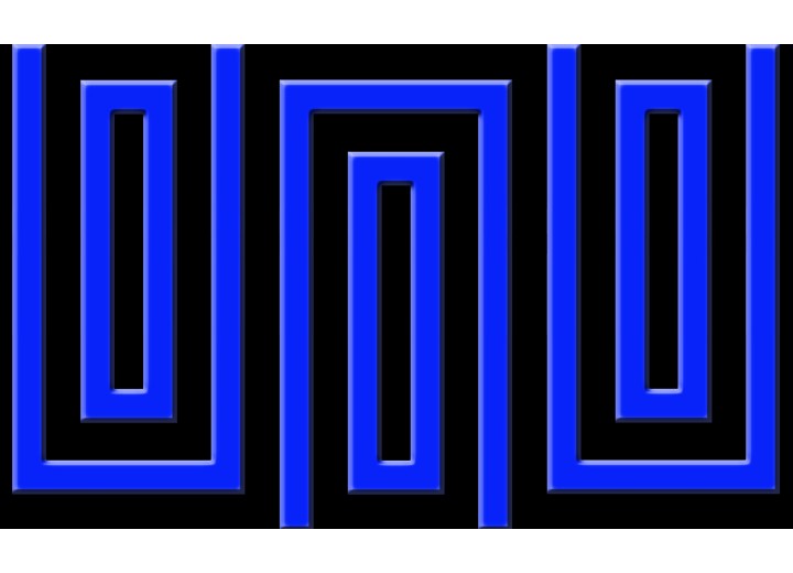 Fotobehang Vlies | Stenen | Blauw | 254x184cm