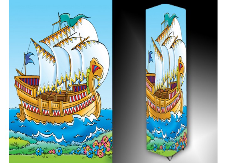 Staande lamp met ledverlichting 1922