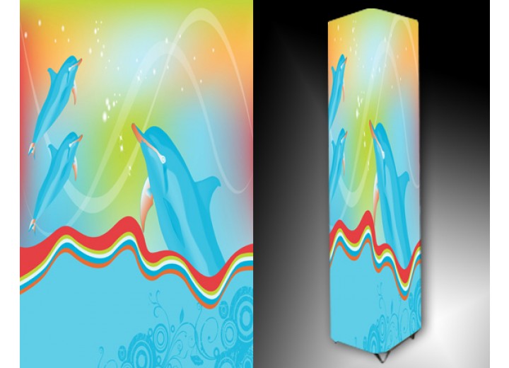 Staande lamp met ledverlichting 1947