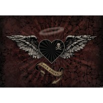 Fotobehang Alchemy Gothic | Zwart | 152,5x104cm