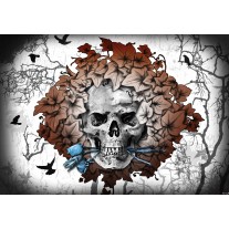 Fotobehang Alchemy Gothic | Bruin | 152,5x104cm