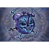 Fotobehang Alchemy Gothic | Paars | 152,5x104cm
