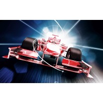 Fotobehang Papier Formule 1 | Rood | 254x184cm