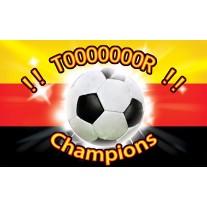 Fotobehang Voetbal | Rood, Zwart | 152,5x104cm