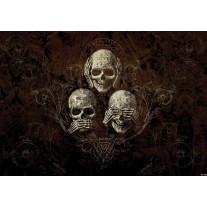 Fotobehang Papier Alchemy Gothic | Bruin | 254x184cm