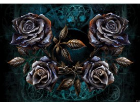 Fotobehang Alchemy Gothic | Zwart | 152,5x104cm