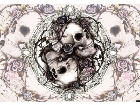 Fotobehang Alchemy Gothic | Crème | 152,5x104cm