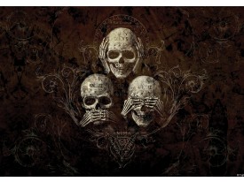 Fotobehang Papier Alchemy Gothic | Bruin | 254x184cm