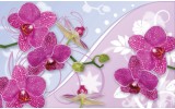 Fotobehang Vlies | Orchideeën, Bloemen | Roze | 254x184cm