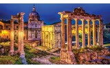 Fotobehang Vlies | Rome, Stad | Geel | 254x184cm