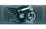 Fotobehang Alchemy Gothic | Grijs | 250x104cm