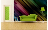 Fotobehang Vlies | Abstract | Zwart, Groen | 254x184cm