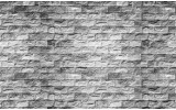 Fotobehang Vlies | Stenen, Muur | Grijs | 254x184cm