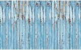 Fotobehang Vlies | Hout, Landelijk | Blauw | 254x184cm
