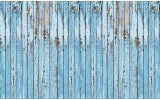 Fotobehang Vlies | Hout, Landelijk | Blauw | 254x184cm