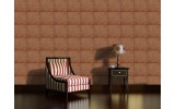 Fotobehang Vlies | Metaallook | Bruin | 254x184cm