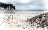 Fotobehang Vlies | Strand, Zee | Blauw | 254x184cm