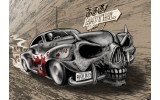 Fotobehang Alchemy Gothic, Auto | Grijs | 152,5x104cm