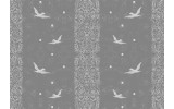 Fotobehang Vlies | Vogels | Grijs | 254x184cm